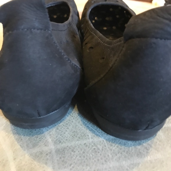 Black suede flats - Picture 3 of 4