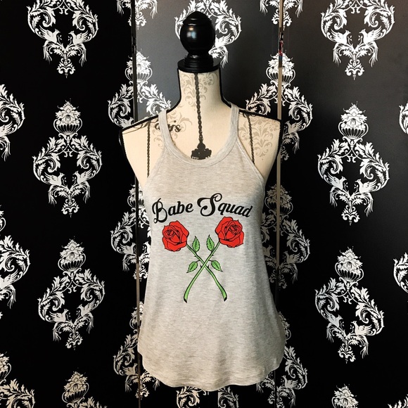 Tops - 🍀 NWT! Babe 🌹 Squad 🍃Tank!