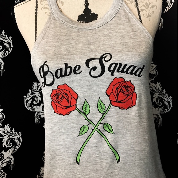 🍀 NWT! Babe 🌹 Squad 🍃Tank! - Picture 3 of 5
