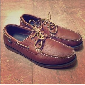 Polo boat shoes
