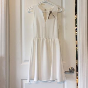 Short ivory sundress