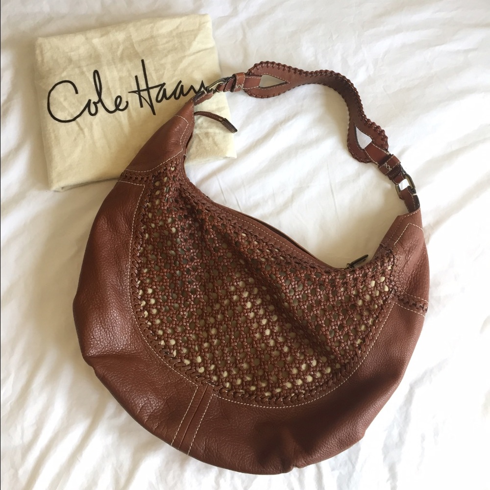 Cole Haan Cognac Shoulder Bag