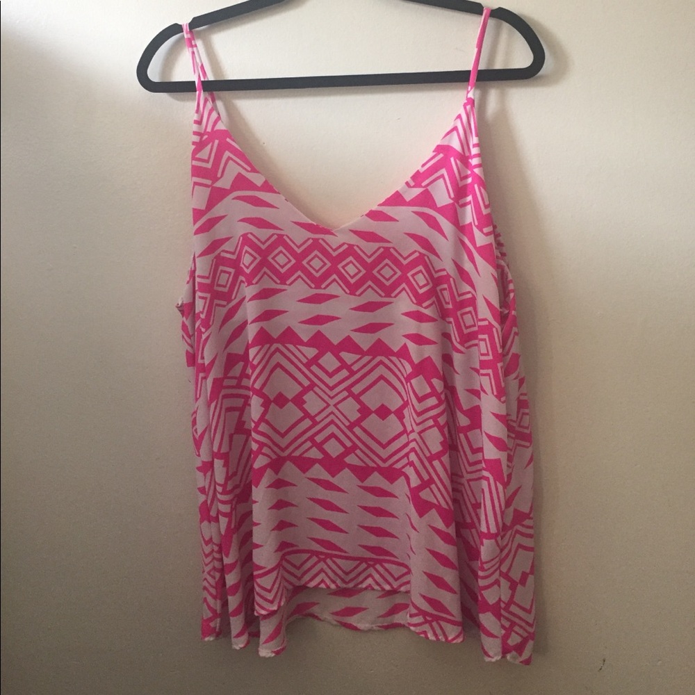 Pink Aztec 3x top - Picture 2 of 2