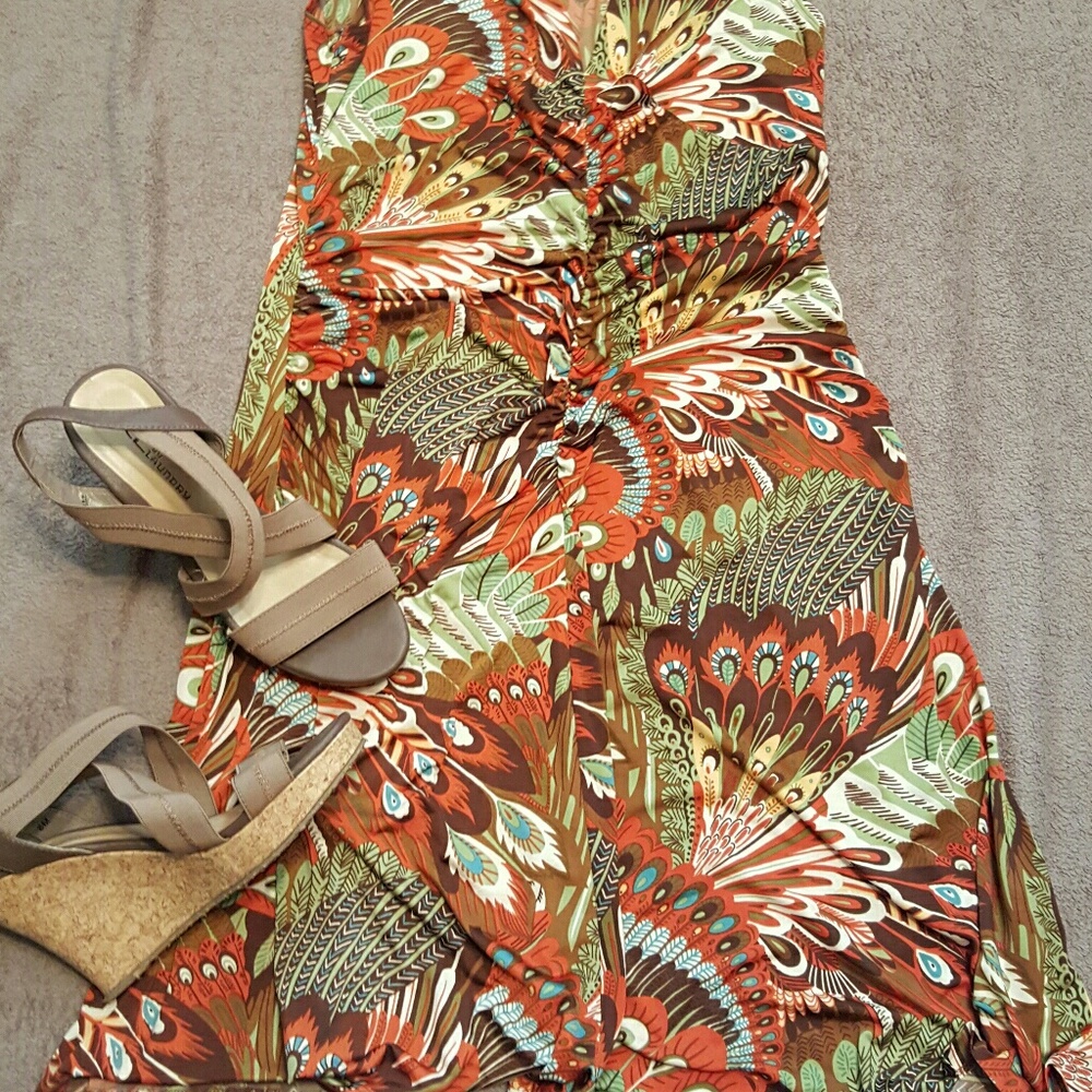 Knee length dress