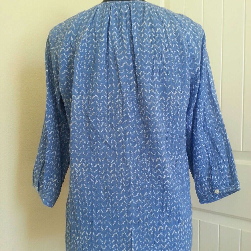 LOFT Print Blouse - Picture 2 of 4