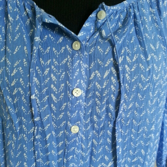 LOFT Print Blouse - Picture 3 of 4
