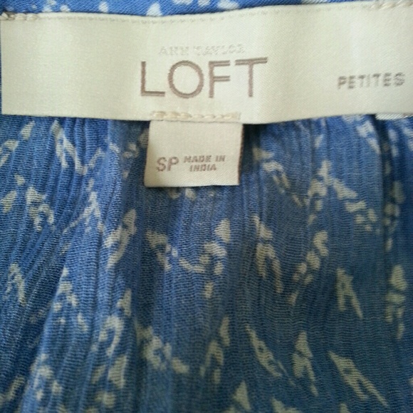 LOFT Print Blouse - Picture 4 of 4
