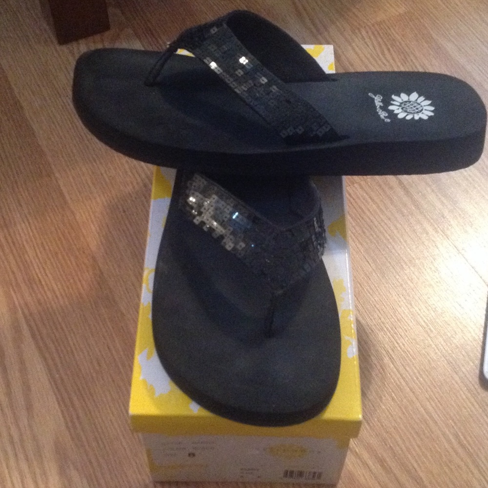 Sparkle Flip Flops