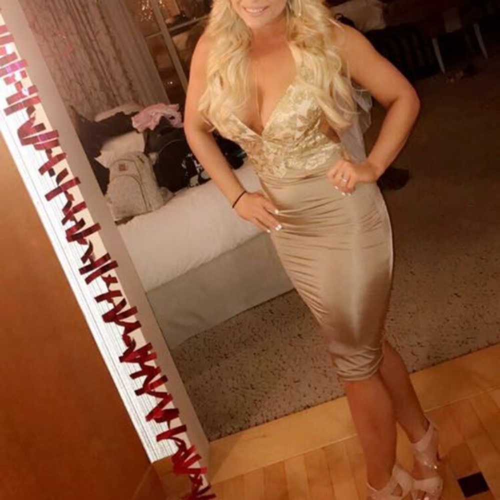 Beautiful backless abyss by aby dress