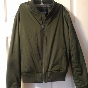 Bomber Satin Jacket