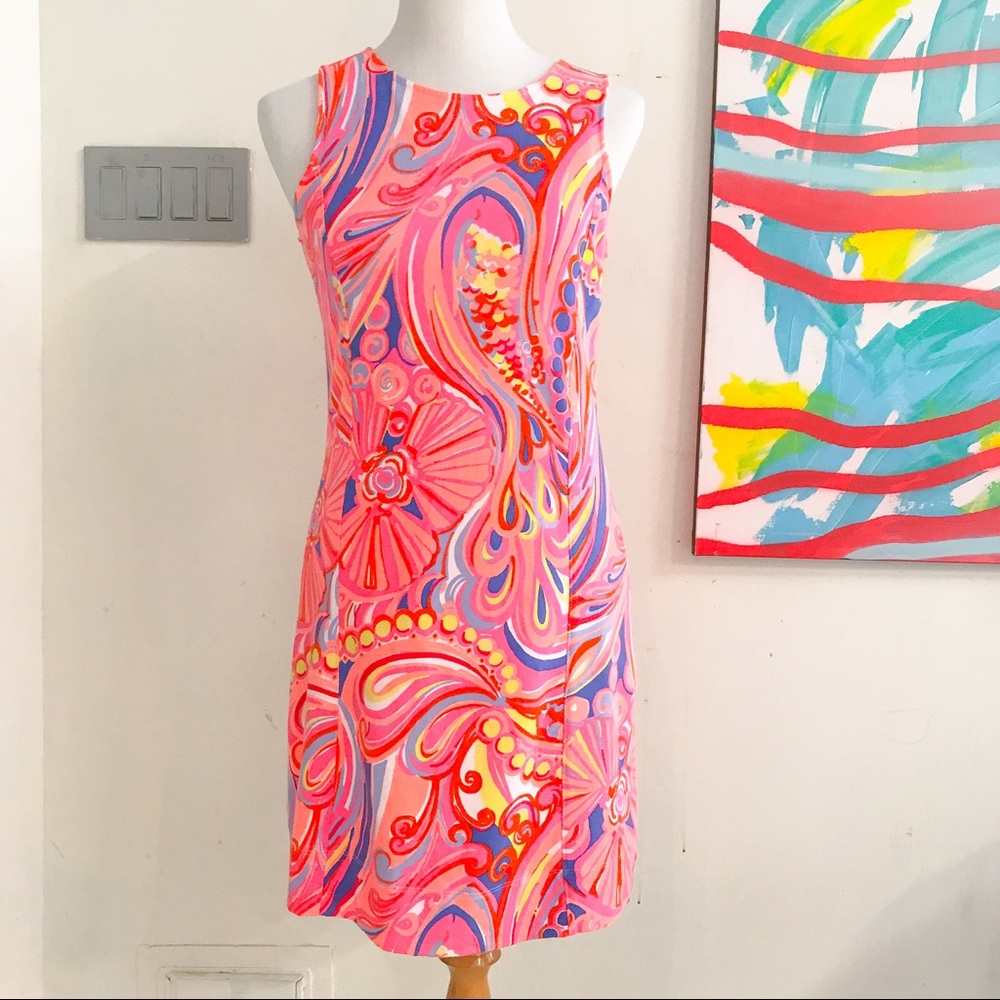 Lilly Pulitzer Whiting Dress, Reef Retreat, Small