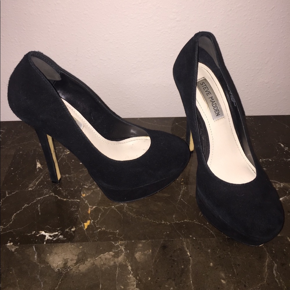 Steve Madden Suede Leather  Heels