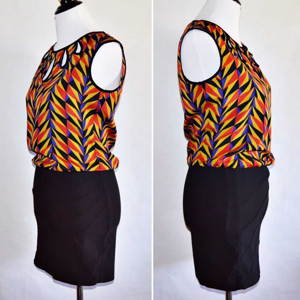 Xtraordinary Patterned Dress - Picture 3 of 5