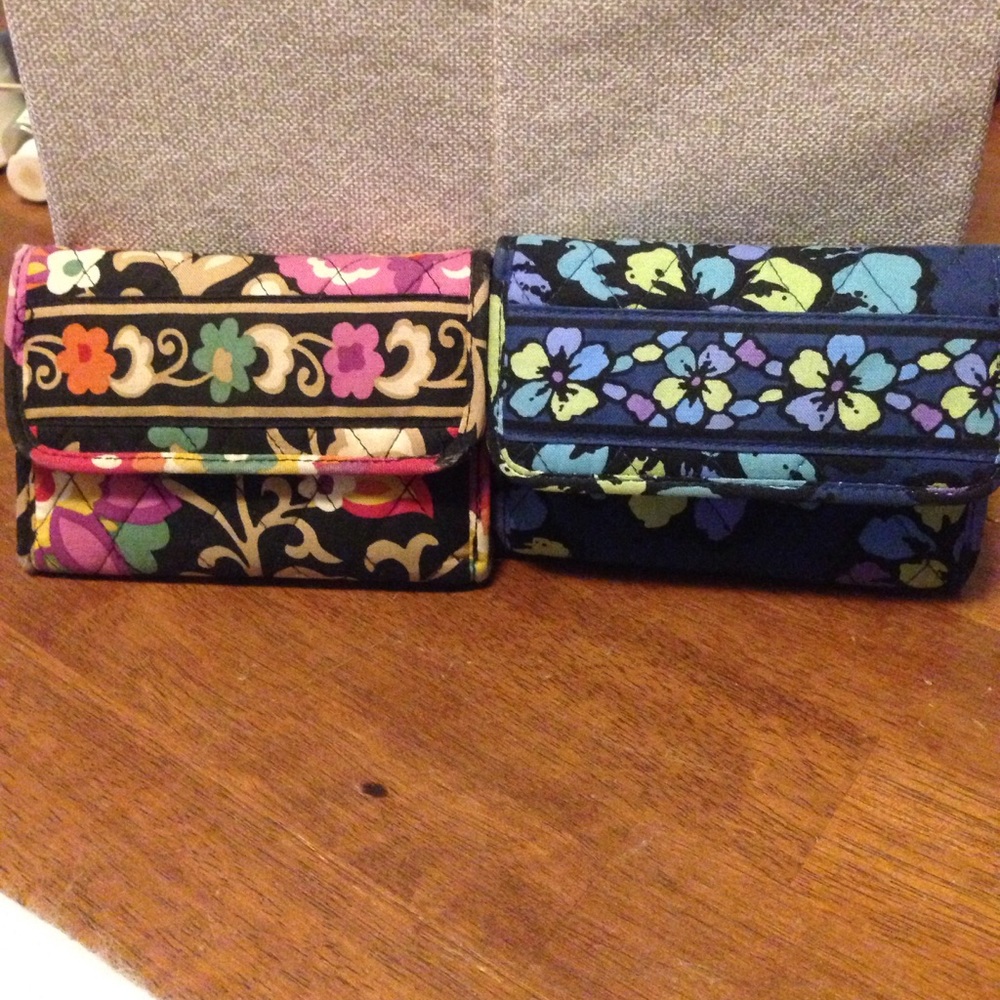 2 Vera Bradley Wallets