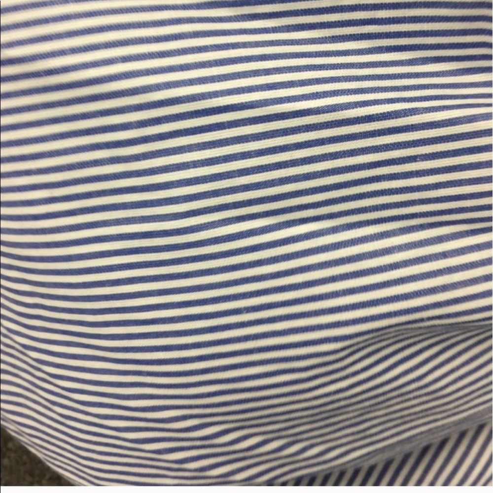 In Stock! One Shoulder Cutout Striped Blouse - Picture 3 of 6