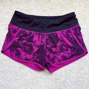 Lululemon Speed Shorts