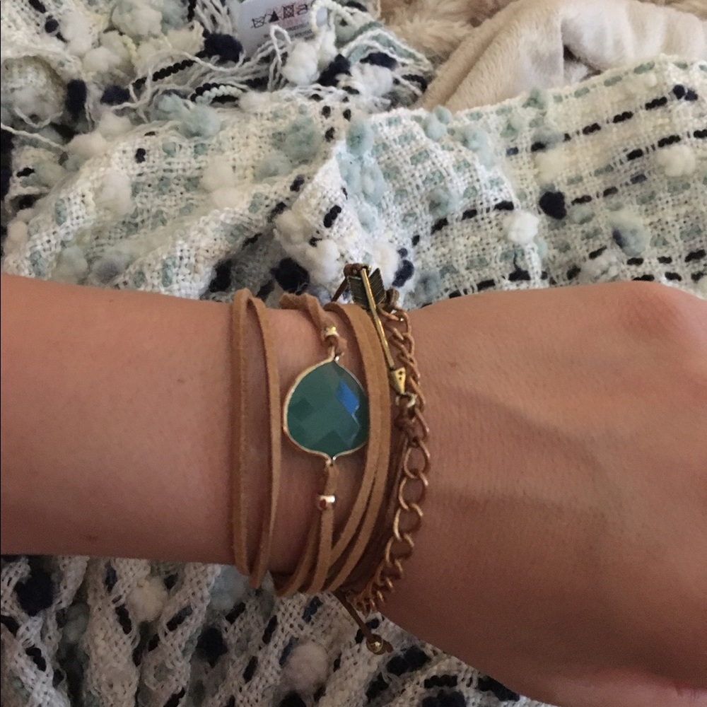 Handmade stack bracelets