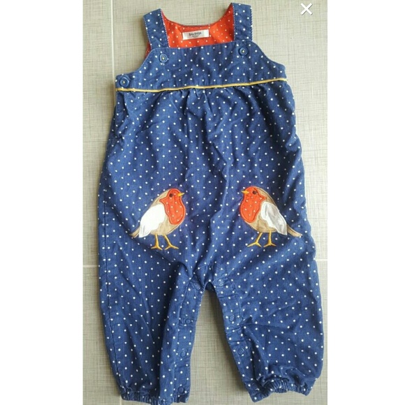 Baby Boden Corduroy Overalls - Picture 2 of 5