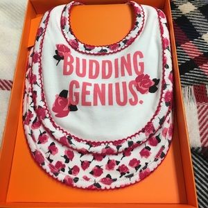 [Kate Spade] Budding Genius Bib Set