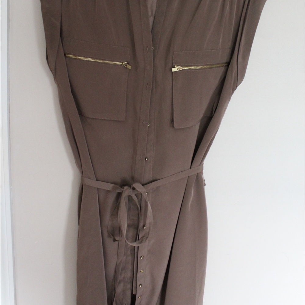 Military style dress size XS from express