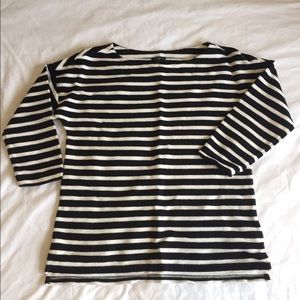 SOLD Talbots Striped 3/4 Sleeve