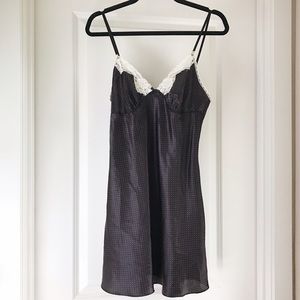 🌿sale!🌿Silky black lingerie dress