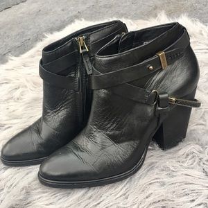 Dolce Vita black booties size 7 1/2.