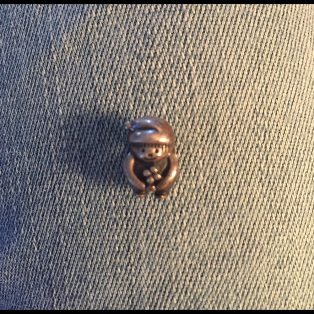 Snowman Pandora Charm