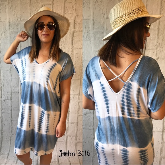 Tie dye summer tunics/coverups - Picture 2 of 3