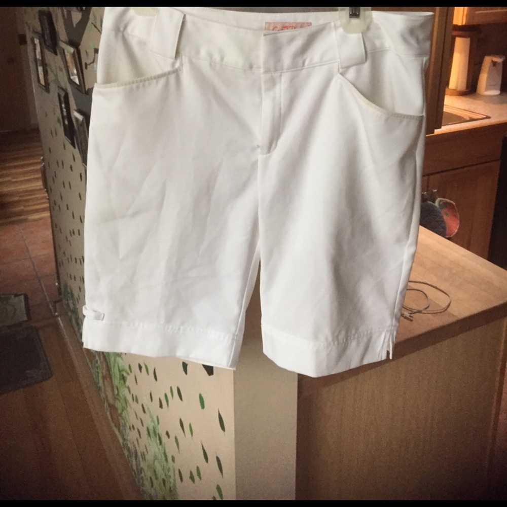 White shorts