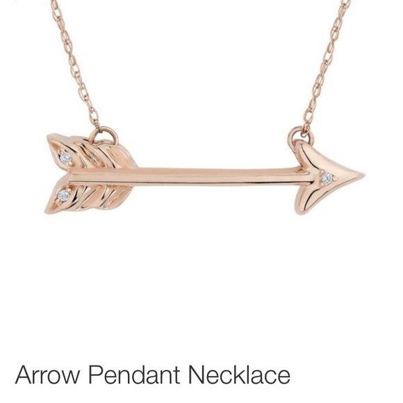 Jewelry - Rose Gold Arrow Necklace