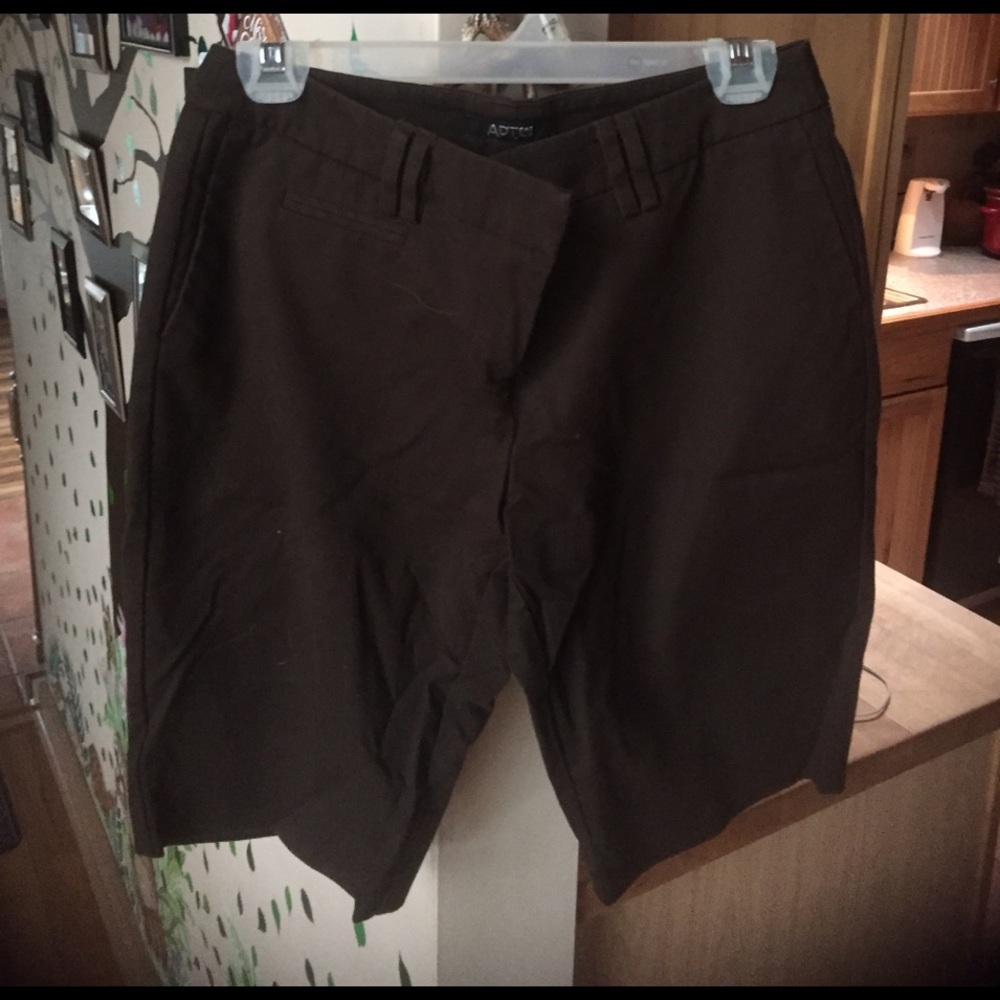 Dark brown shorts