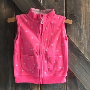 Carters Fleece Vest - 18 Months