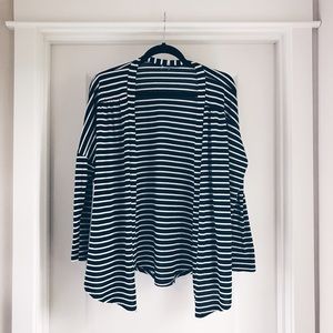 Black & White striped Cardigan