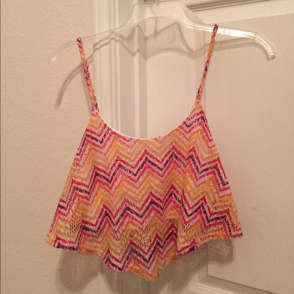 Charlotte Russe crop top. Size medium