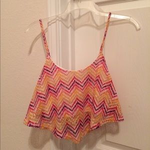 Charlotte Russe crop top. Size medium