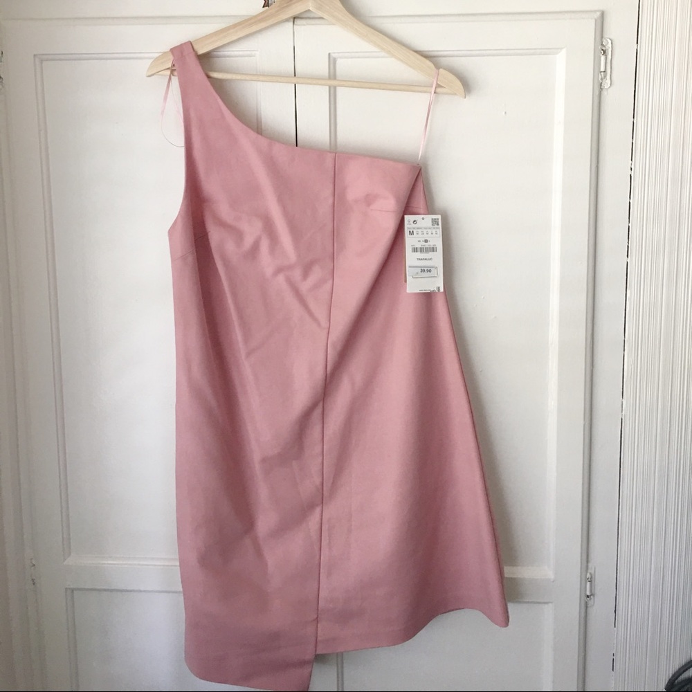 Zara One Shoulder Dress