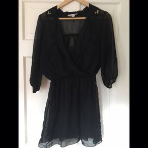 Sheer Little black dress