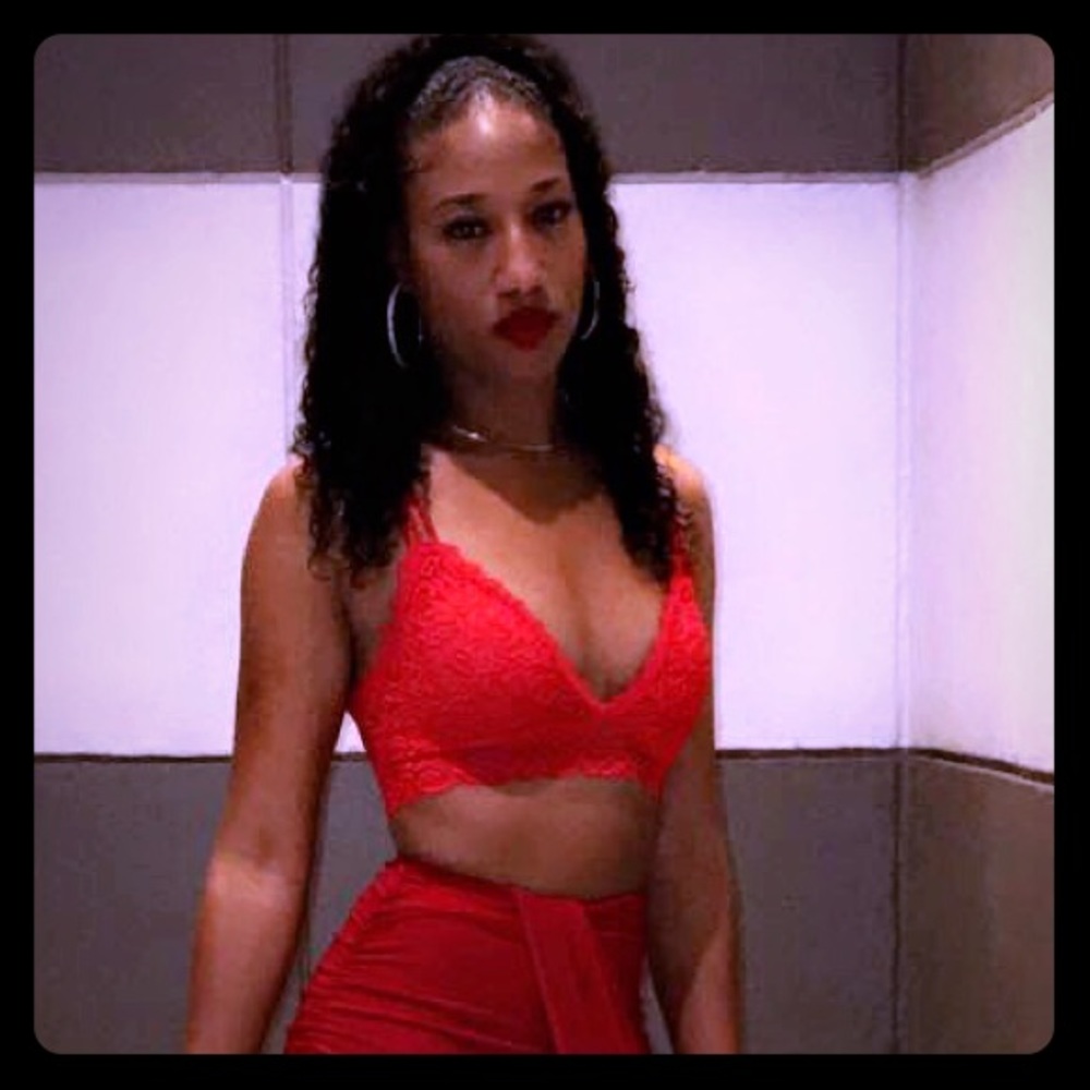 Red Bralette