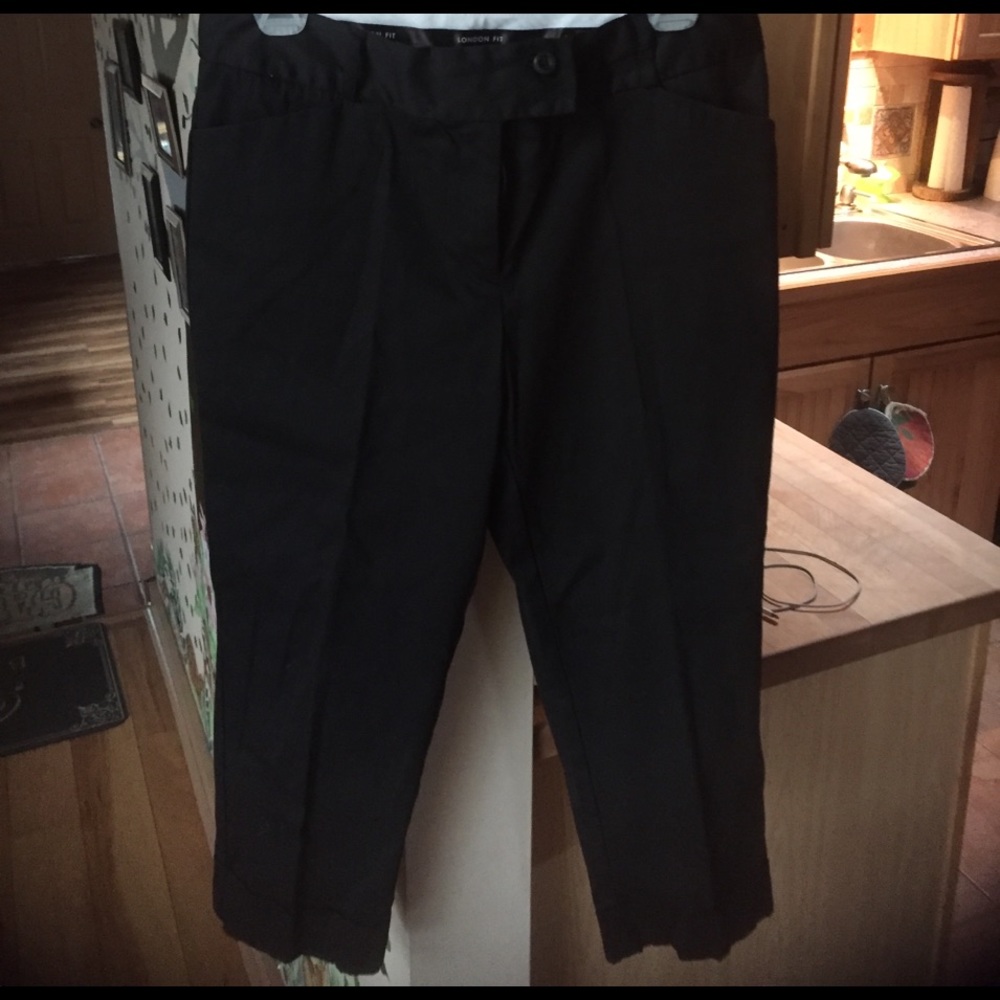 capris with cuff
