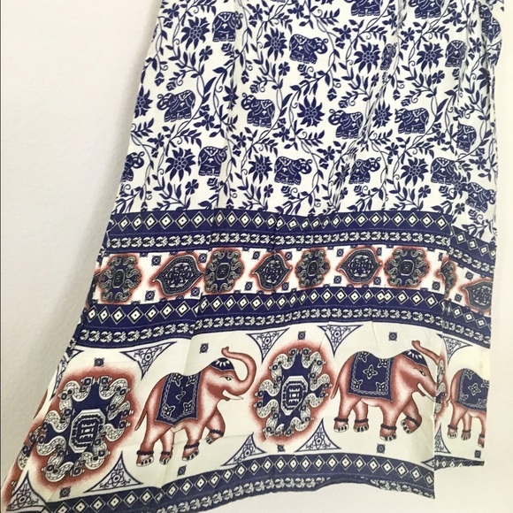 Last one🎉HP🍃Boho Print Mini dress/Tunic/cover-up - Picture 3 of 4