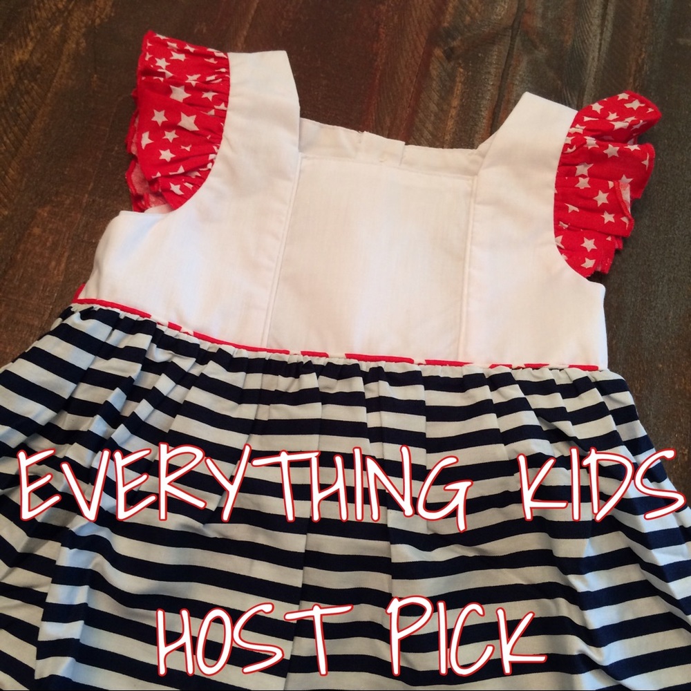 HP🎊🌟Stars&Stripes pinafore dress