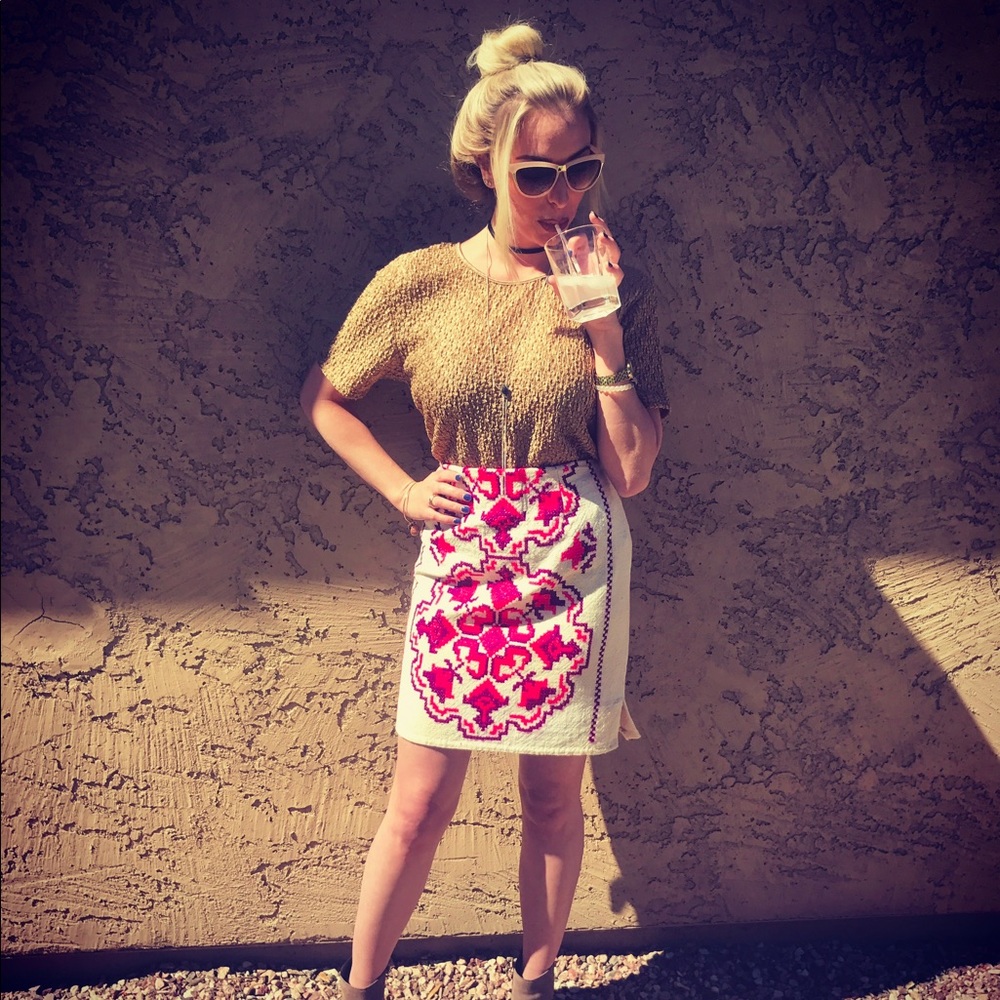 The Sitting Pretty Skirt (vintage 1970s)