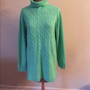 Talbot's Lime Green Pullover