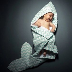 Mermaid/Merman baby towel