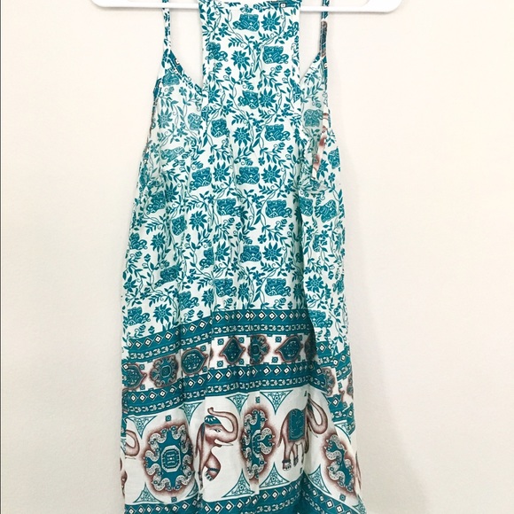 Last one! 🍃Boho Print Mini dress/Tunic/cover-up - Picture 5 of 5