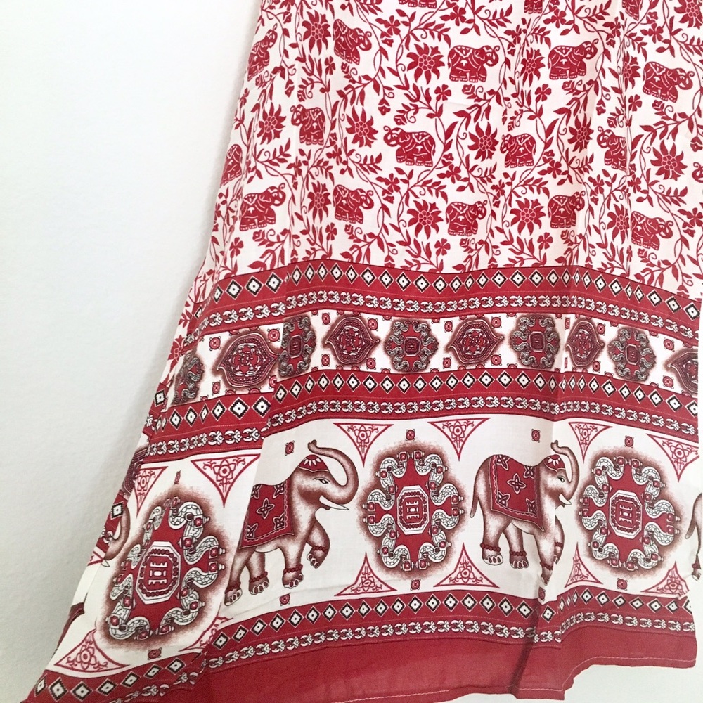 Moving sale!🍃Boho Print Mini dress/Tunic/cover-up - Picture 4 of 5