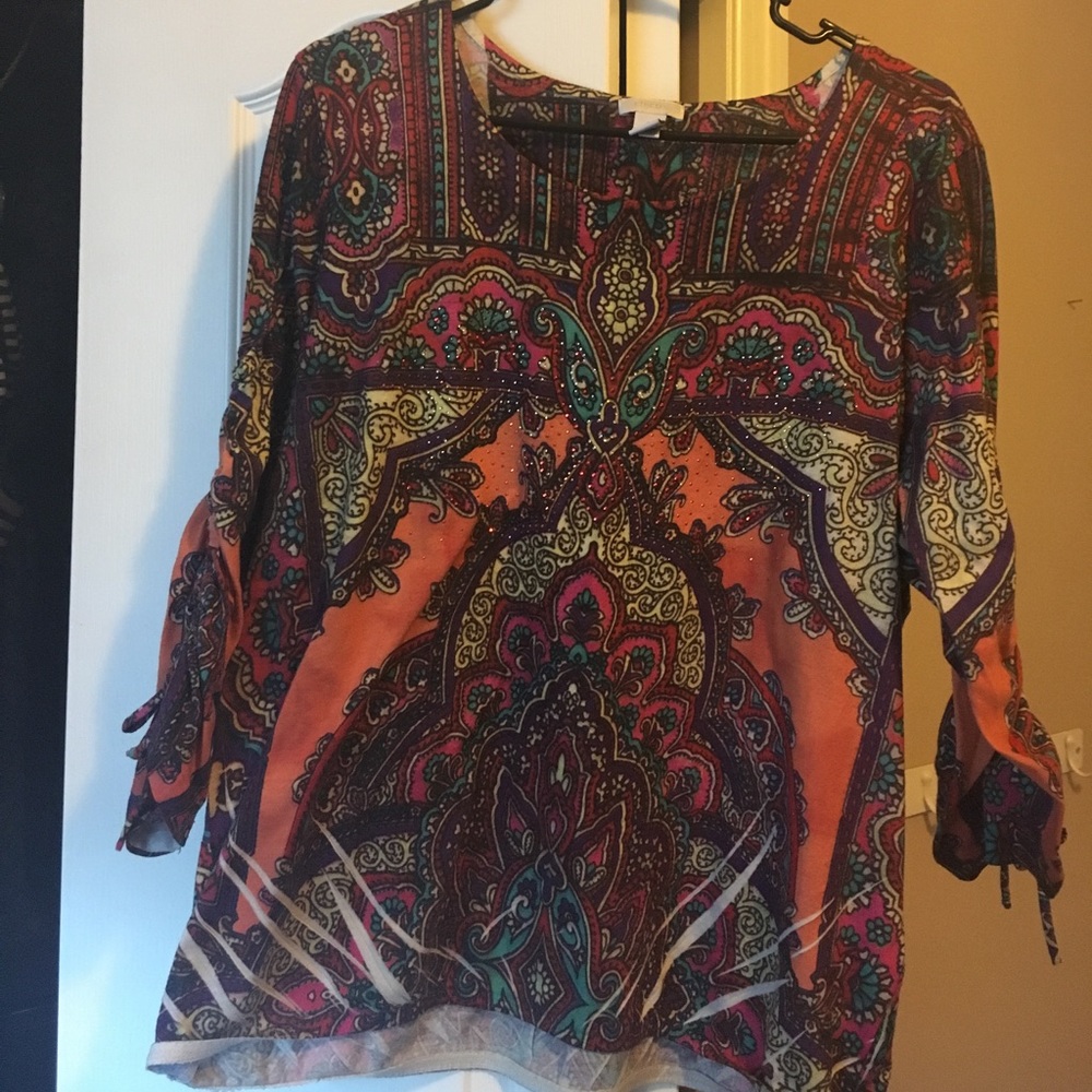 Chico's Embellished Tshirt