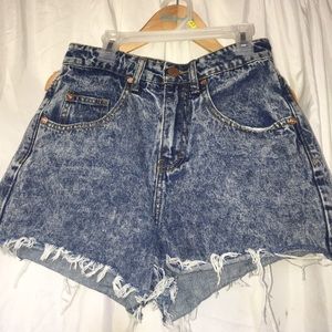 Cotton on high waisted shorts