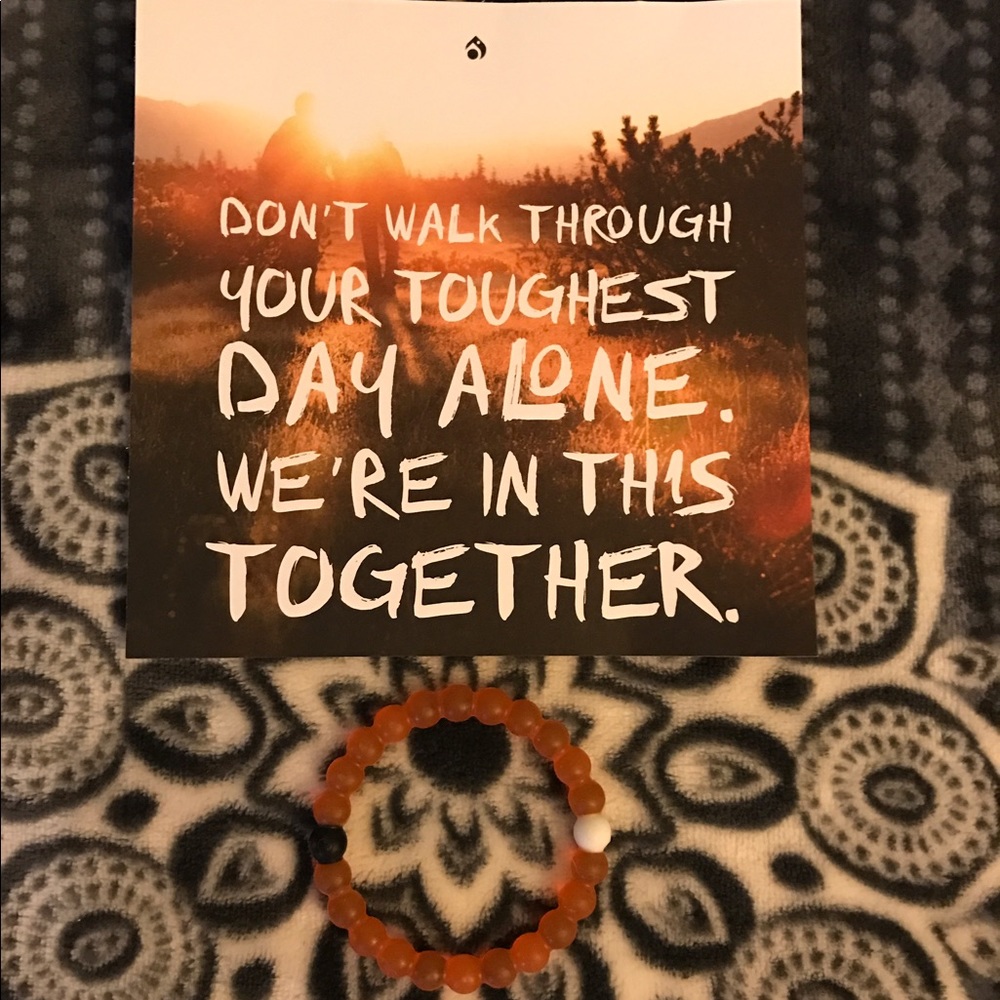 Lokai Mental Health awareness bracelet